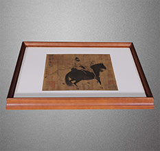 恩施市书画装裱配框服务案例